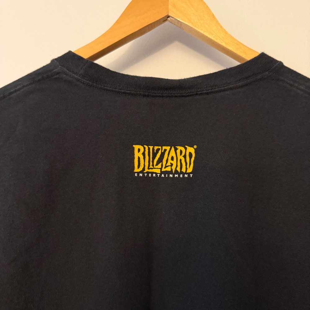Jinx World of Warcraft Cataclysm Deathwing Graphic Tee Mens XL Black Blizzard - Picture 6 of 7